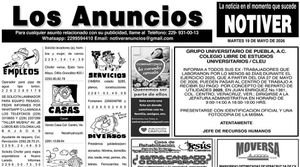 ...LOS ANUNCIOS, AVISOS Y DEMÁS! - MARTES, 19 DE MAYO 2026
