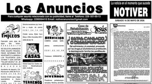 ...LOS ANUNCIOS, AVISOS Y DEMÁS! - SÁBADO, 16 DE MAYO 2026