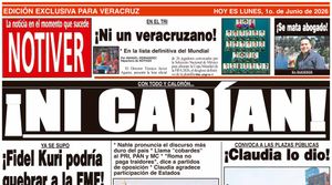 LA PORTADA - LUNES 1 DE JUNIO 2026