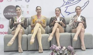 ¡LISTAS GIMNASTAS PARA CAMPEONATO NACIONAL ELITE!