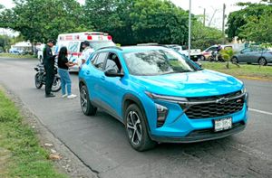 ¡SE DAN TRANCAZO EN LA AVENIDA CUAUHTÉMOC!