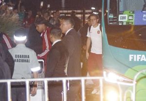 ¡LLEGA ESPAÑA A GUADALAJARA PARA ENFRENTAR A URUGUAY!