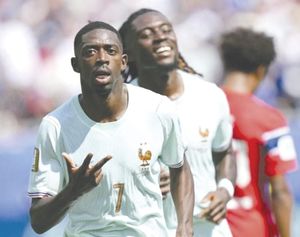 ¡FRANCIA IMPARABLE! - *Golean a Noruega que jugó con varios suplentes