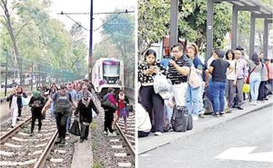 ¡A OCHO DÍAS DEL MUNDIAL, SIN TREN... NI METRO!