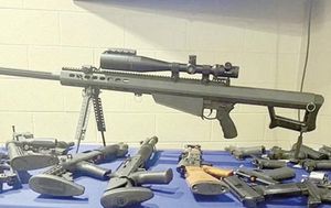 ¡ASEGURAN RIFLE BARRETT RUMBO A MÉXICO!