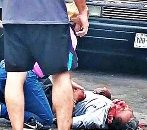 ¡MALEANTES LE DAN SALVAJE GOLPIZA A UN ABUELITO!