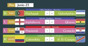 JORNADA DE HOY MARTES