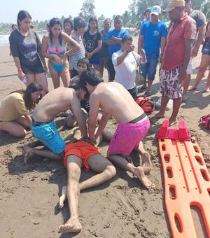 ¡XALAPEÑO AHOGADO EN PLAYA VILLA RICA!