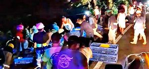 ¡CHOFER PRENSADO EN TRÁILER VOLCADO!