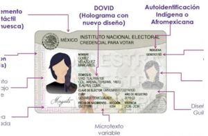 ¡INE PRESENTA NUEVO MODELO DE CREDENCIAL PARA VOTAR!