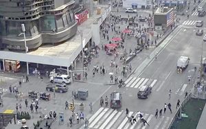 ¡TIROTEO EN EL TIMES SQUARE!