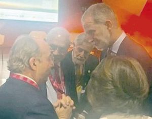 ¡PRESUME CALDERÓN ENCUENTRO CON REY FELIPEVI!