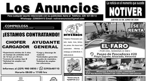 ...LOS ANUNCIOS, AVISOS Y DEMÁS! - JUEVES, 25 DE JUNIO 2026