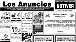...LOS ANUNCIOS, AVISOS Y DEMÁS! - LUNES, 1 DE JUNIO 2026