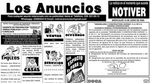 ...LOS ANUNCIOS, AVISOS Y DEMÁS! - MIÉRCOLES, 10 DE JUNIO 2026