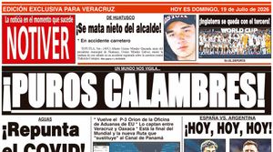 LA PORTADA - DOMINGO 19 DE JULIO 2026