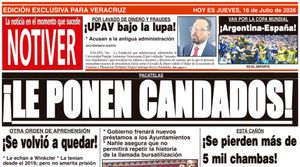 LA PORTADA - JUEVES 16 DE JULIO 2026