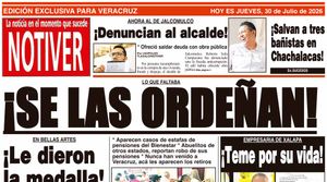 LA PORTADA - JUEVES 30 DE JULIO 2026