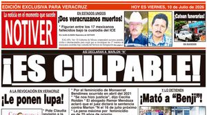 LA PORTADA - VIERNES 10 DE JULIO 2026