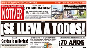 LA PORTADA - JUEVES 16 DE JULIO 2026