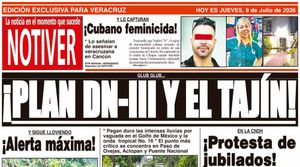 LA PORTADA - JUEVES 9 DE JULIO 2026