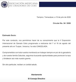 ¡CANCELAN FERIA GANADERA! - EN TUXPAN