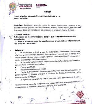 ¡CIERRAN ALCOHOLERA! - *Cero y van ... por derrame de vinaza