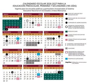 ¡YA HAY FECHA PARA LAS CLASES! - *El 31 de agosto como inicio del ciclo escolar 2026-2027