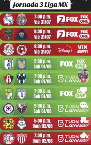 ¡CHIVAS EN PUEBLA ABREN LA JORNADA 3 EN LIGA MX!