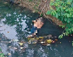 ¡ENCUENTRAN CADÁVER FLOTANDO EN ARROYO DE AGUAS NEGRAS!