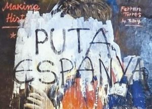 ¡VANDALIZAN MURAL DE FERRÁN TORRES EN BARCELONA!