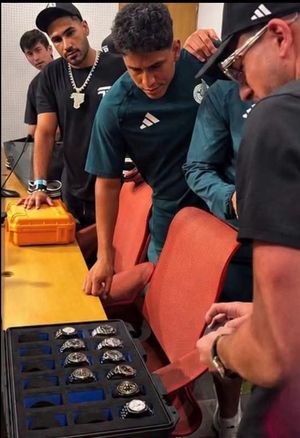¡REGRESAN LOS SELECCIONADOS RELOJES A APOSTADOR!