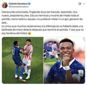 ¡ATACA SENADORA PARAGUAYA A MBAPPÉ!