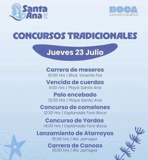 ¡FESTIVIDADES RECREATIVAS Y DEPORTIVAS!