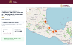¿CUÁLES SON LAS GASOLINERÍAS CON DIÉSEL MÁS CARO? AHORA SE PUEDEN LOCALIZAR EN UN MAPA INTERACTIVO