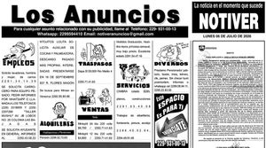 ...LOS ANUNCIOS, AVISOS Y DEMÁS! - LUNES, 6 DE JULIO 2026