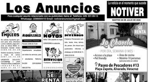 ...LOS ANUNCIOS, AVISOS Y DEMÁS! - MARTES, 28 DE JULIO 2026