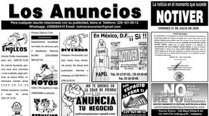 ...LOS ANUNCIOS, AVISOS Y DEMÁS! - VIERNES, 31 DE JULIO 2026