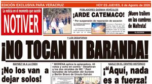 LA PORTADA - JUEVES 6 DE AGOSTO 2026