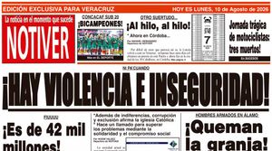 LA PORTADA - LUNES 10 DE AGOSTO 2026