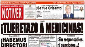 LA PORTADA - MARTES 11 DE AGOSTO 2026
