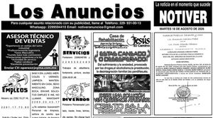 ...LOS ANUNCIOS, AVISOS Y DEMÁS! - MARTES, 18 DE AGOSTO 2026