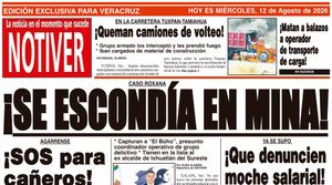 LA PORTADA - MIÉRCOLES 12 DE AGOSTO 2026