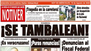 LA PORTADA - MIÉRCOLES 19 DE AGOSTO 2026