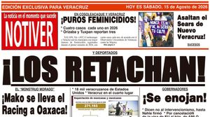 LA PORTADA - SÁBADO 15 DE AGOSTO 2026