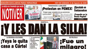 LA PORTADA - SÁBADO 8 DE AGOSTO 2026