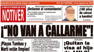 LA PORTADA - VIERNES 14 DE AGOSTO 2026