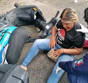 ¡DERRAPÓ HASTA URGENCIAS DAMA PASADA DE COPAS!
