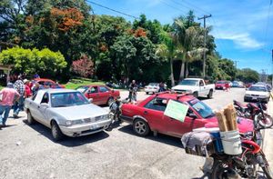 ¡BLOQUEAN LA CARRETERA! - *Para exigir seguridad tras ola de robos