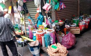 ¡BLOQUEO EN EL MERCADO! - *Exigían la apertura de dos locales semifijos